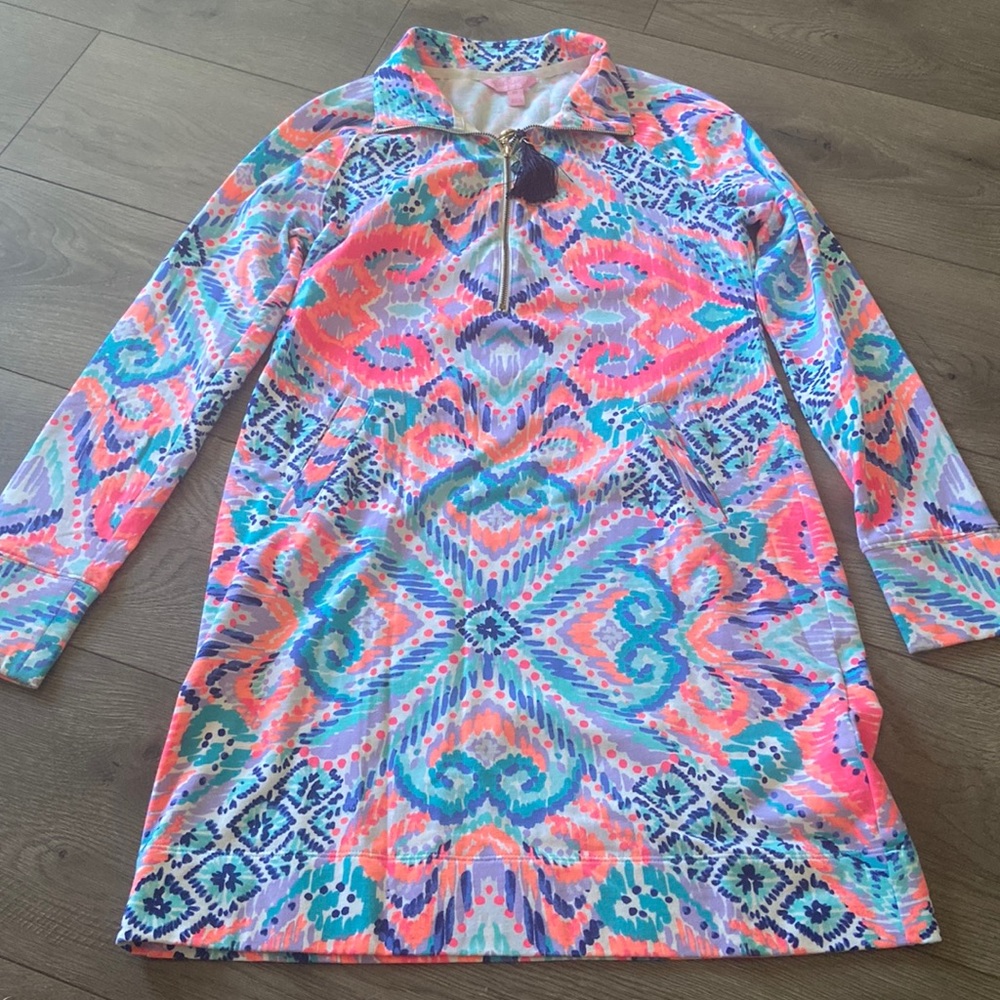 LILLY PULITZER PULLOVER DRESS